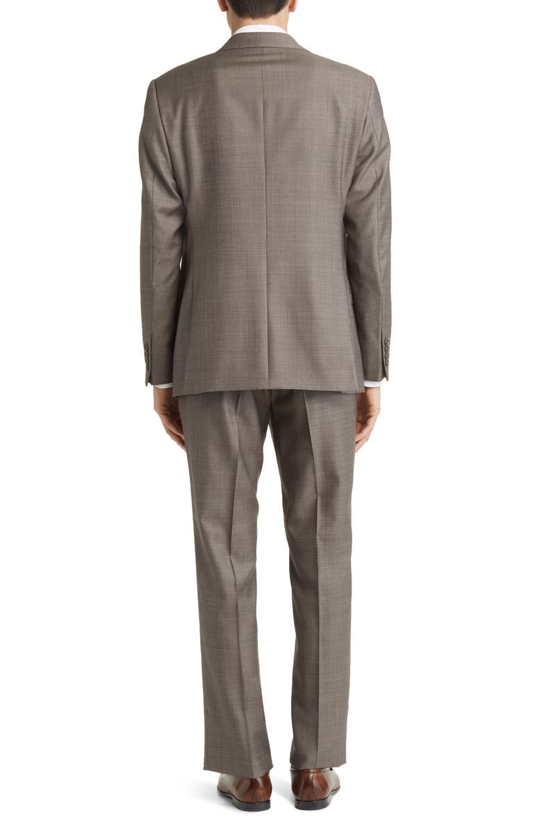 Emporio Armani Solid Super 130s Wool Suit, Alternate, color,