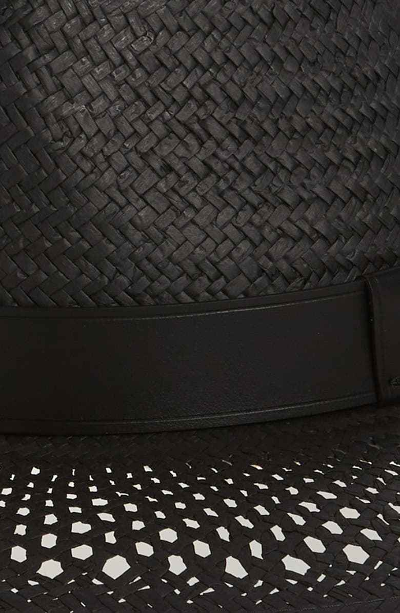 Max Mara Sidney Straw Fedora, Alternate, color,