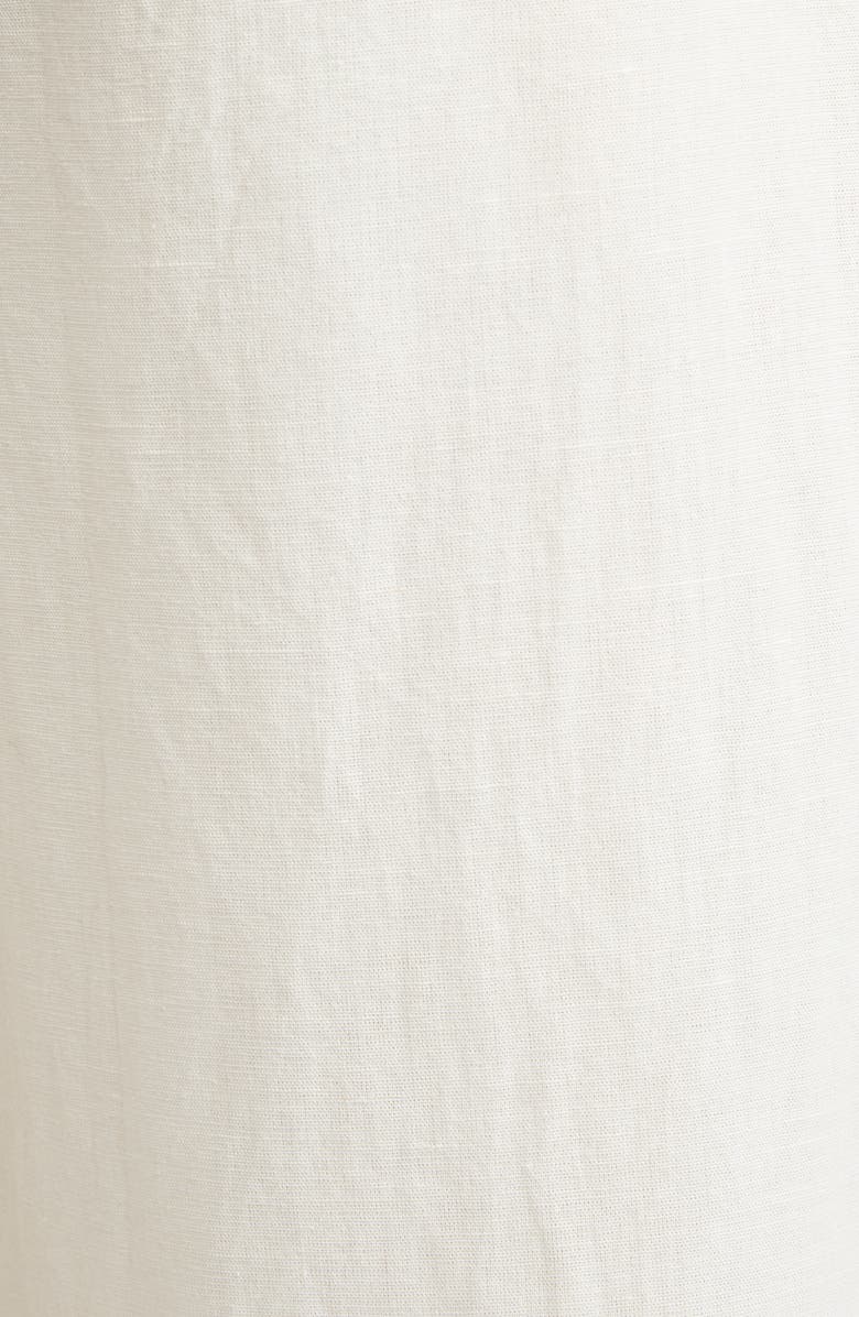 Bode Embroidered Sailboat Cotton & Linen Jumpsuit, Alternate, color, White Multi