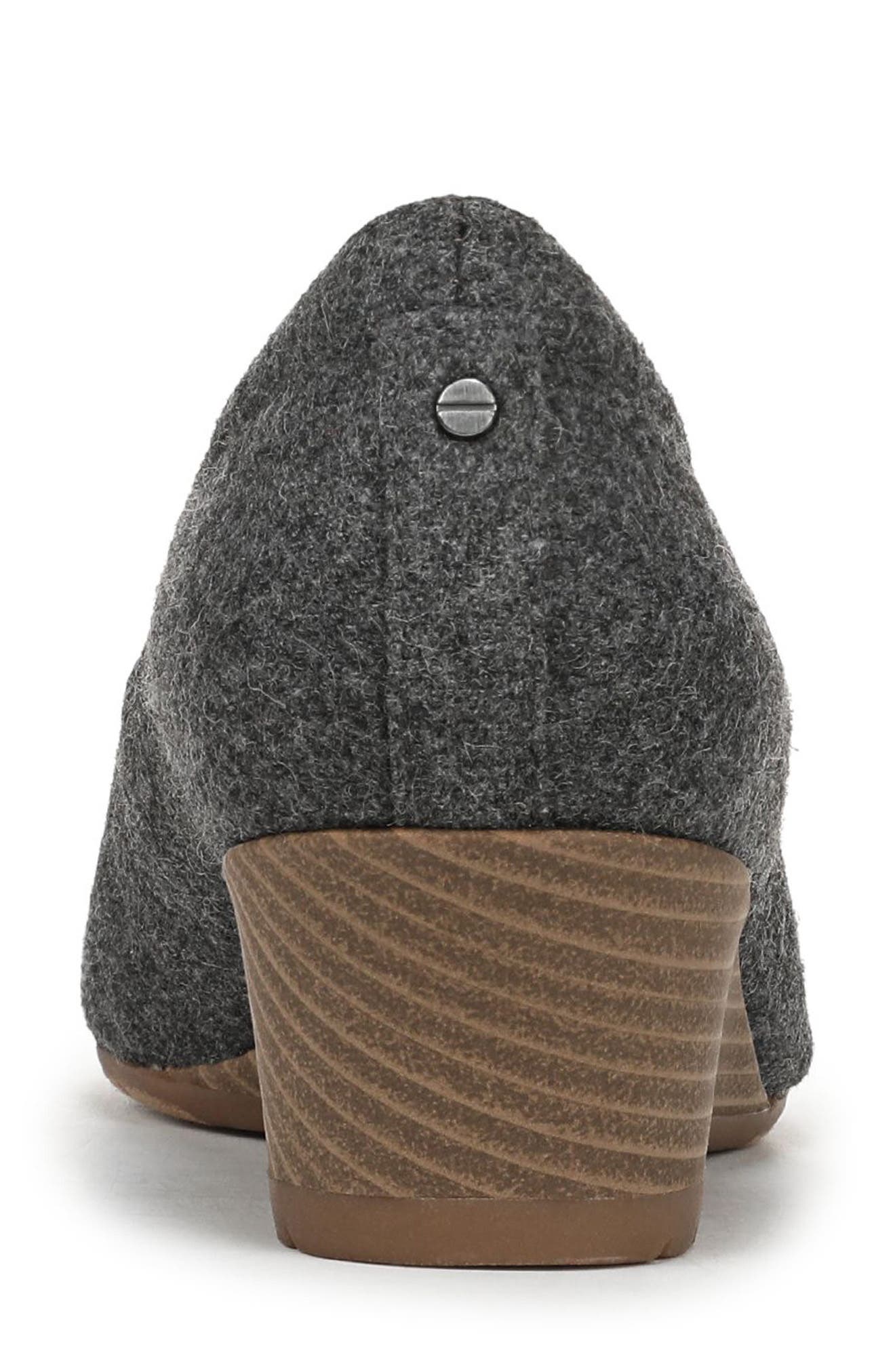 Dr. Scholl's Be Flex Wedge Pump, Alternate, color, Charcoal