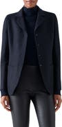 Akris punto Double Knit Jersey Tailored Blazer