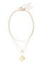 Set of 3 Disc Pendant Necklaces