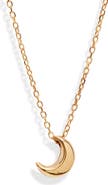 Bony Levy 14K Gold Moon Pendant Necklace