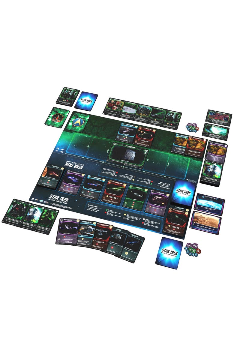 Star Trek Star Realms, Borg Invasion, Expansion Deck Building Card Game 14+, Alternate, color, Multicolored