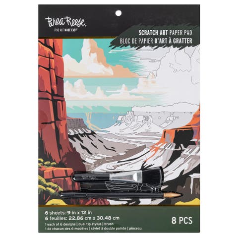 Scratch Art Paper Pad