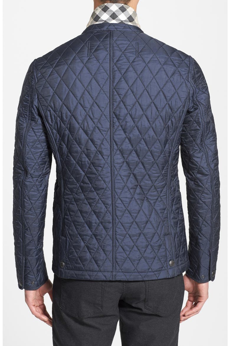 Brit 'Howe' Quilted Jacket, Alternate, color, NAVY