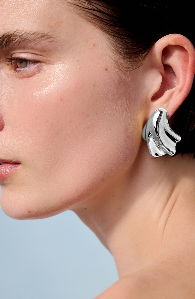 Jenny Bird Lydia Earrings, Alternate, color, High Polish Silver