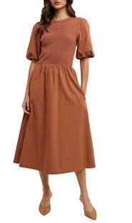 WISHLIST Twofer Midi Dress