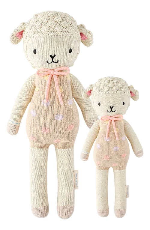 cuddle+kind Little Lucy the Lamb Stuffed Animal in Multi 