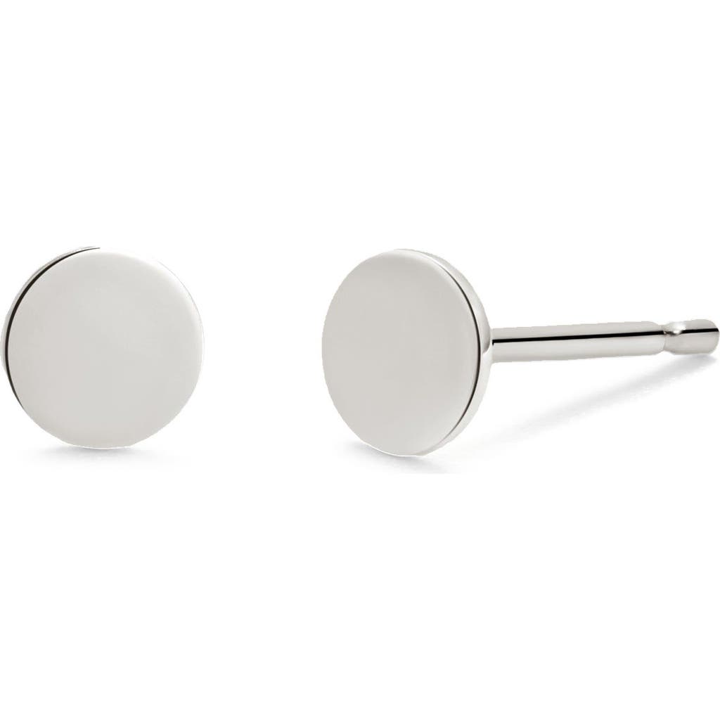 Made By Mary Lux Stud Earrings In Silver