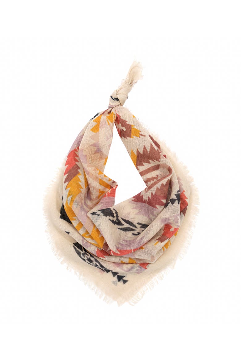 Oversized Native Square, Alternate, color, Cream Multi