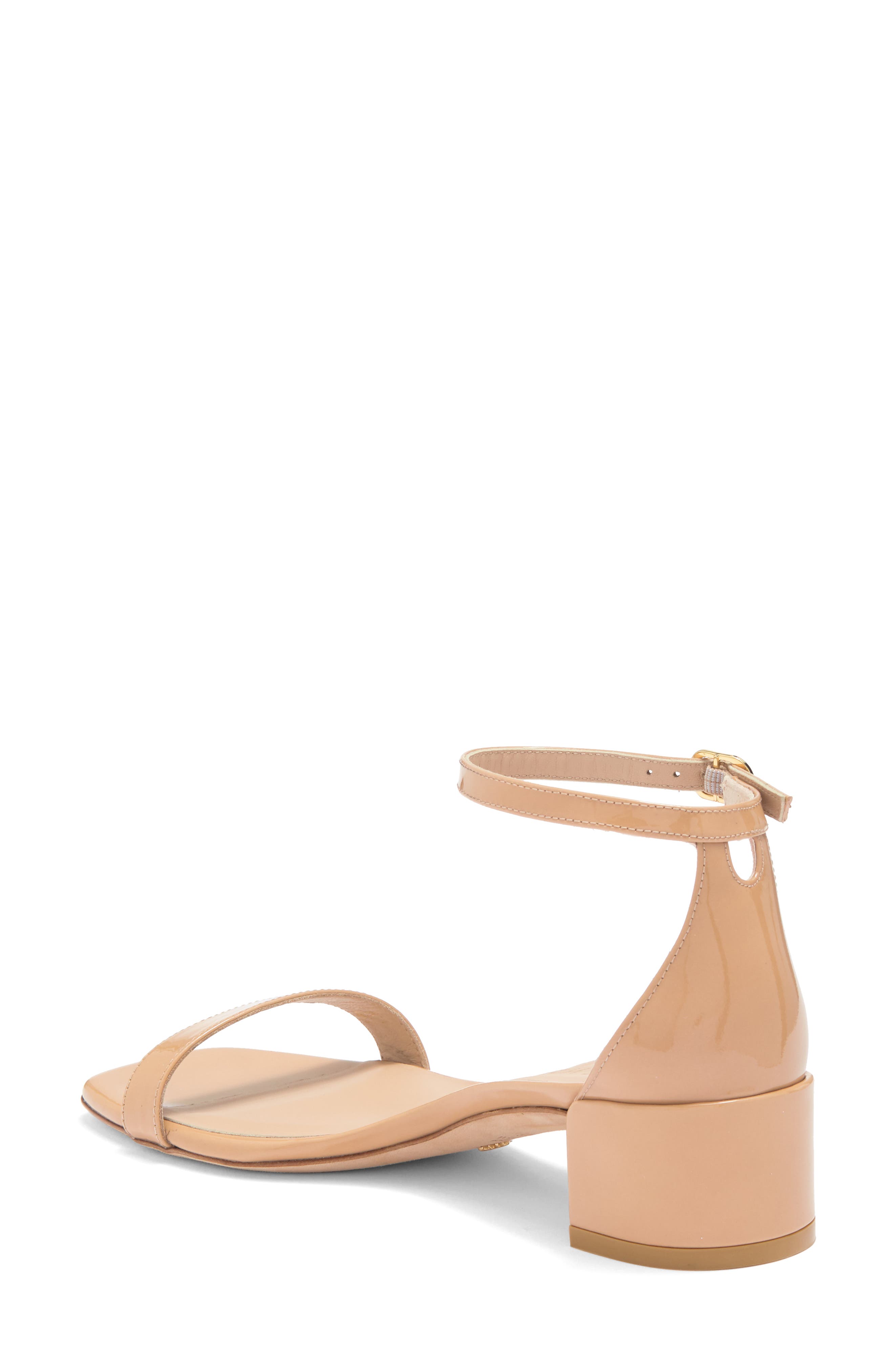 Nudistcurve 35 Block Heel Sandal, Alternate, color, ADOBE