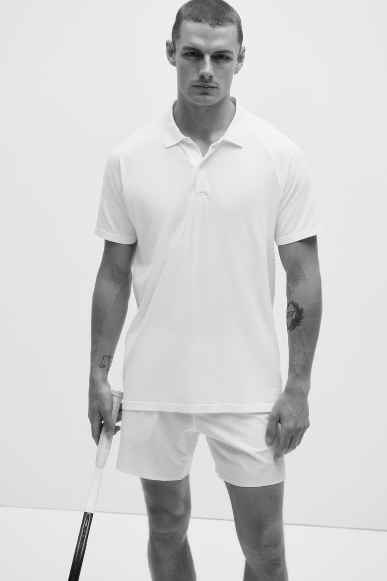 Regular-fit Tennis T-shirt With Drymove, Main, color, White