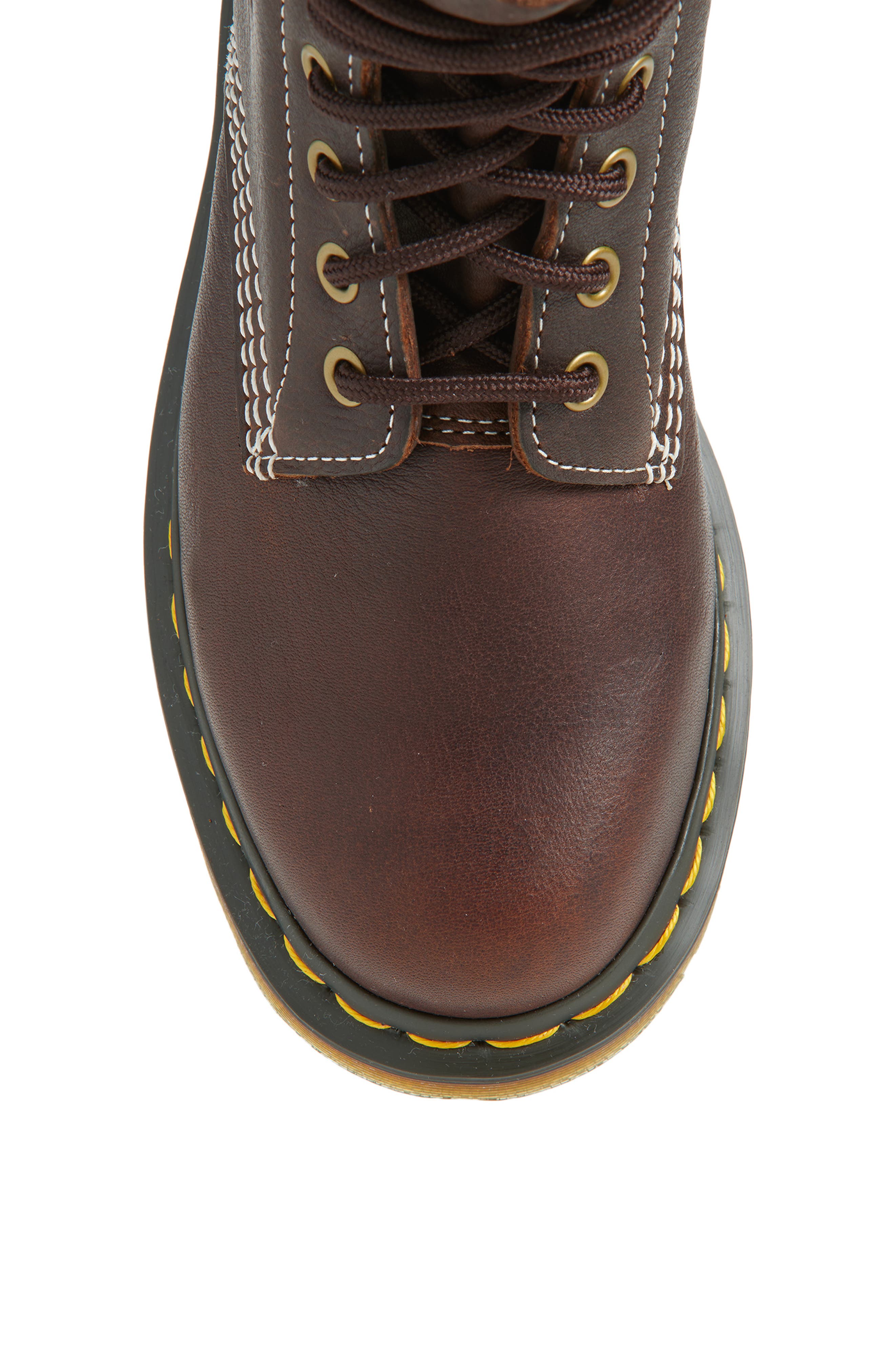 Dr. Martens 1460 Pascal Boot, Alternate, color, Dark Brown