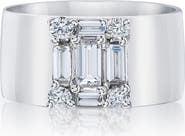 Mindi Mond Clarity Diamond Cigar Band Ring