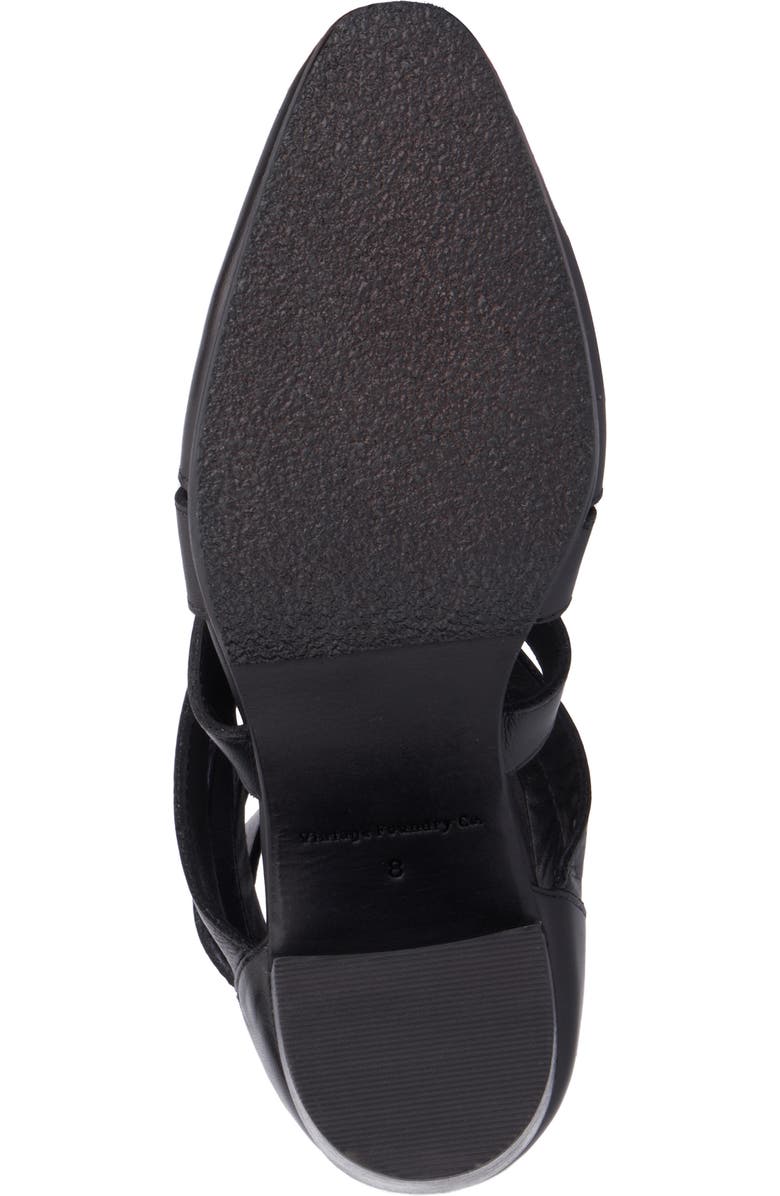 VINTAGE FOUNDRY Vivi Caged Block Heel Bootie, Alternate, color, Black