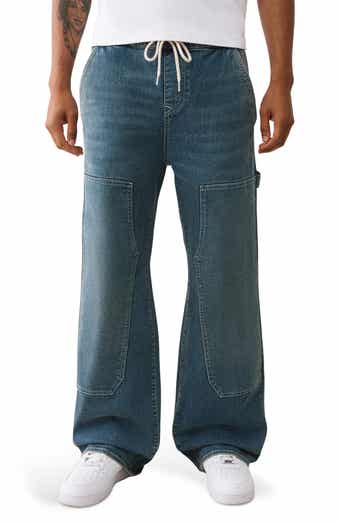 True Religion Vinny Drawstring Ultra Baggy Carpenter Jeans