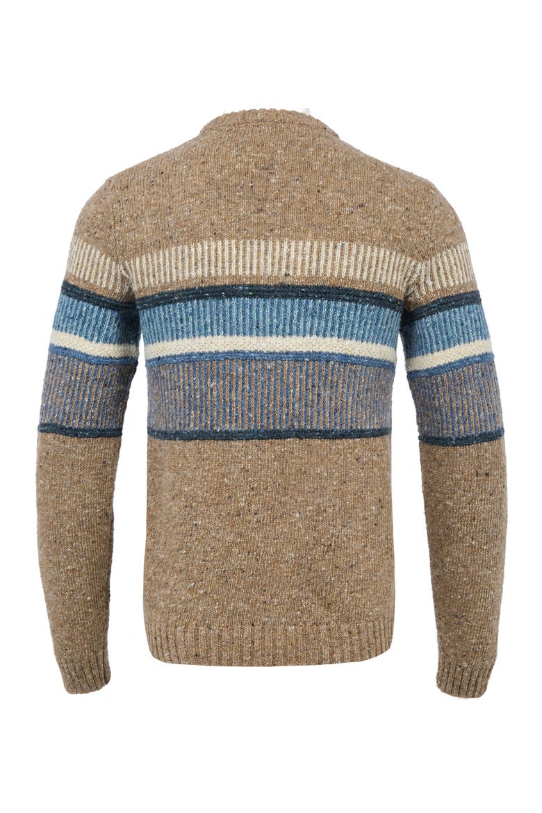 Statement Donegal Wool Sweater, Alternate, color, CAMEL