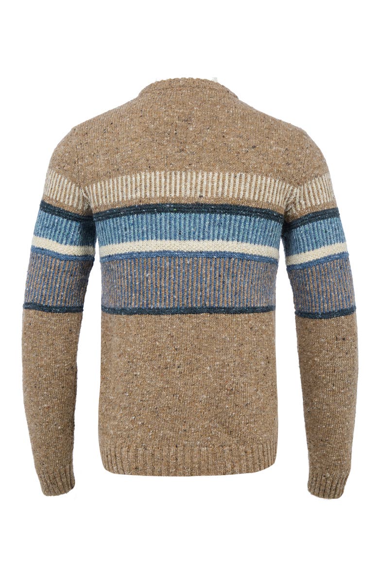 Celtic & Co. Statement Donegal Wool Sweater, Alternate, color, Camel