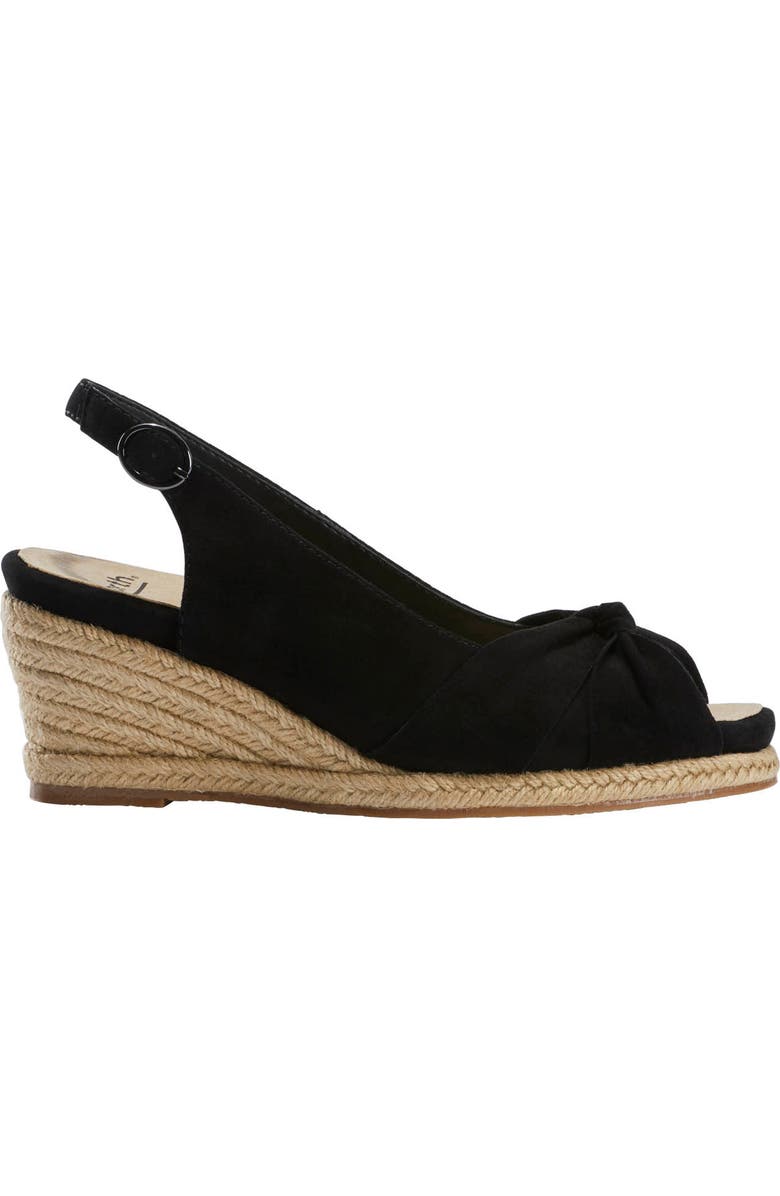 Earth<sup>®</sup> Thara Bermuda Peep Toe Wedge Sandal, Alternate, color,