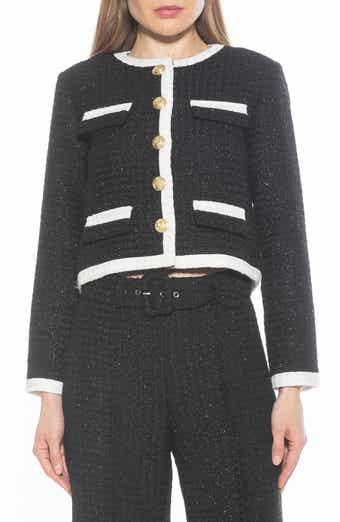 Alexia Admor Rose Tweed Jacket