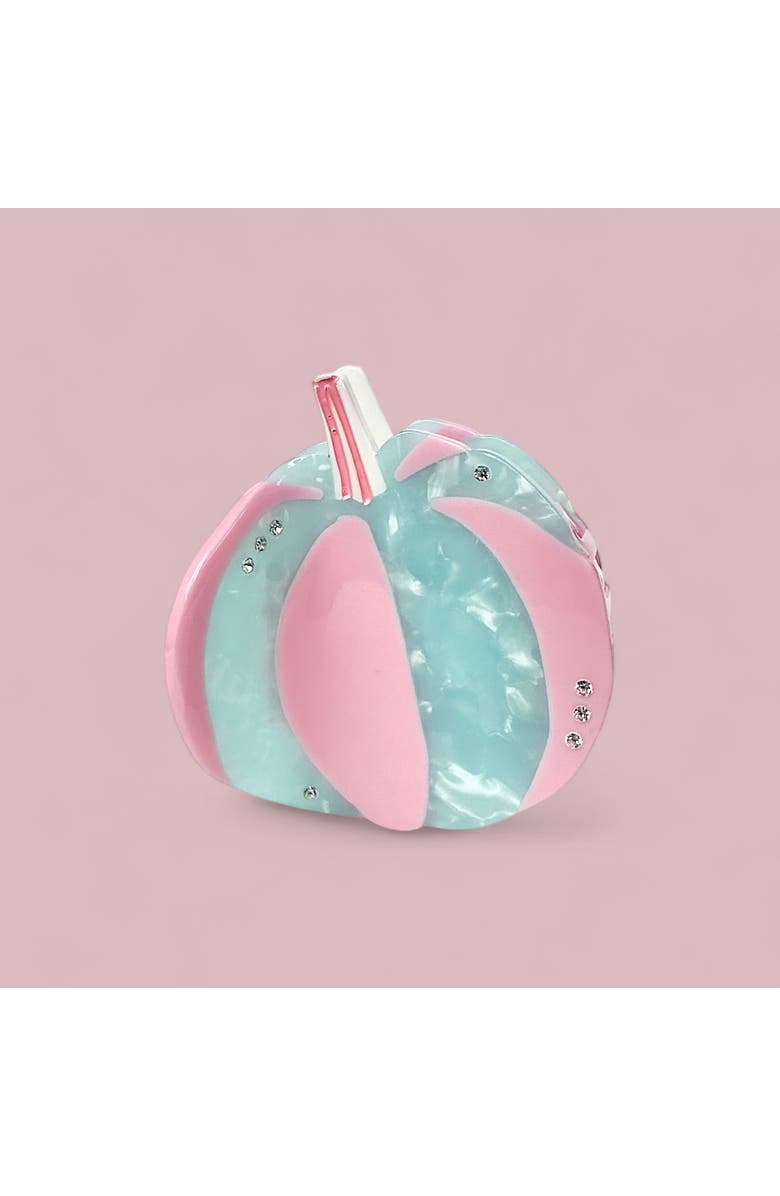 Centinelle Blue Pumpkin Hair Claw, Alternate, color,