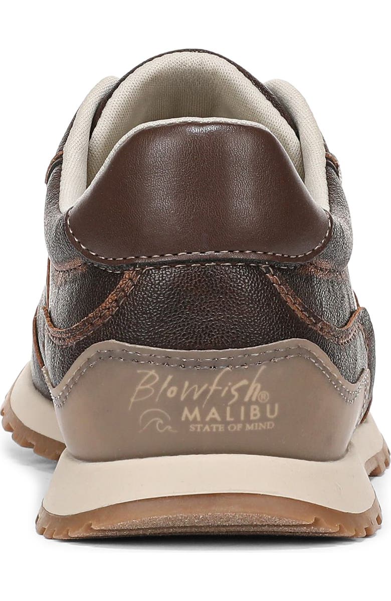 Blowfish Malibu Valley Sneaker, Alternate, color, Brown Faux Leather