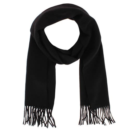 Trafalgar Camden Cashmere Soft And Cozy Neck Scarf In Black