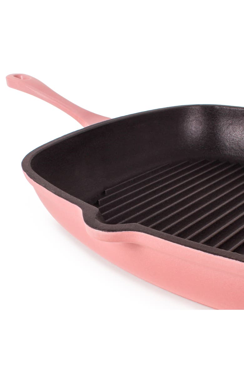 BergHOFF Neo 2-Piece Cast Iron Fry Pan & Grill Pan Set, Alternate, color,