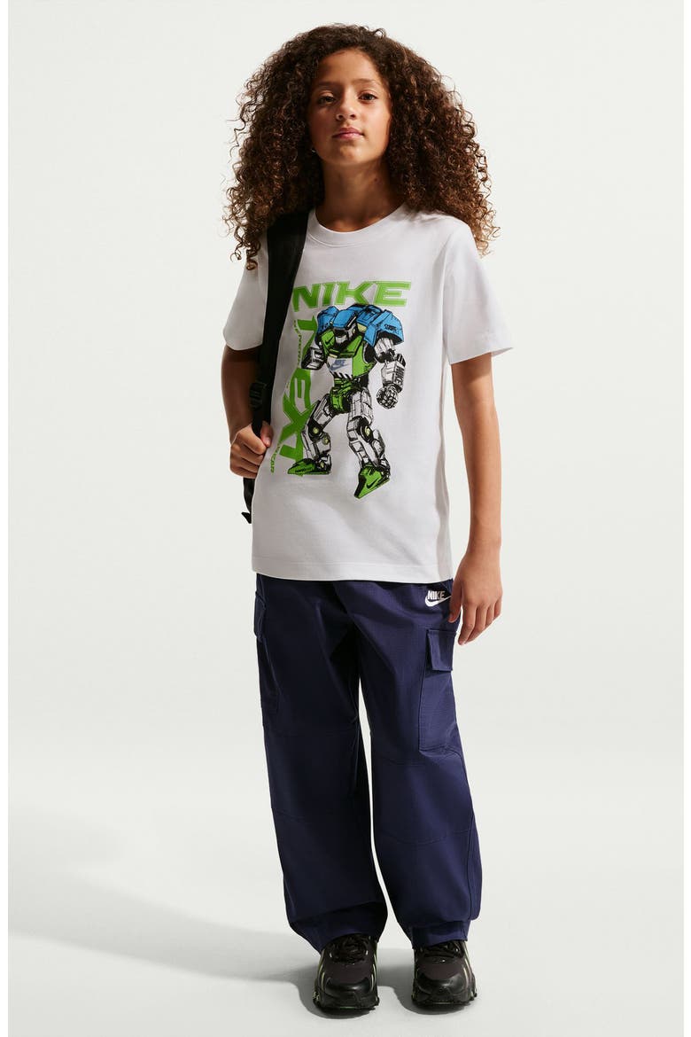 Kids' Next Gear Cotton Graphic T-Shirt, Main, color, WHITE