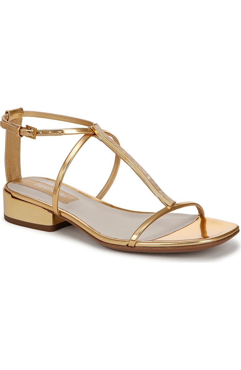 Franco Sarto Misty Strappy Sandal, Main, color, Gold