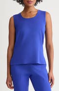 Ming Wang Scoop Neck Sweater Tank