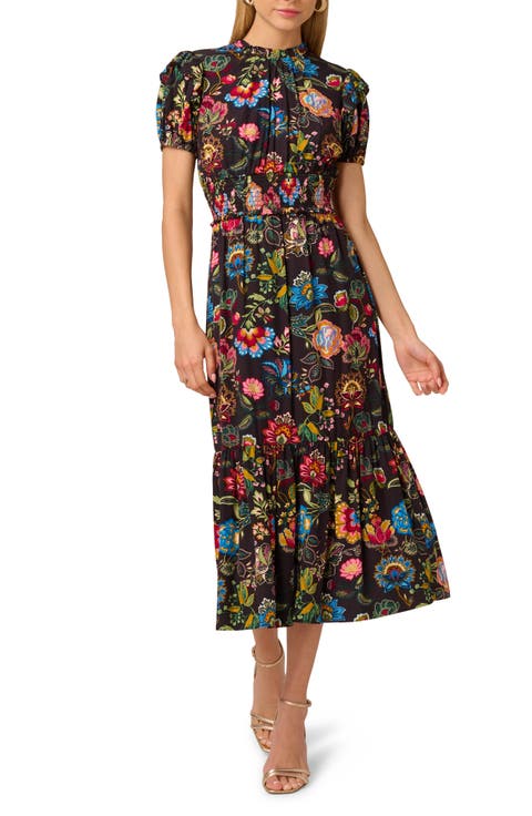 Print Midi Dress