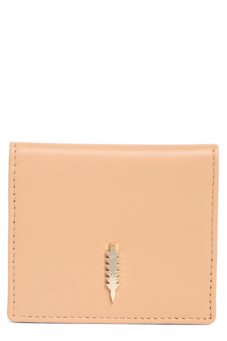 Cassie Card Case, Main, color, LIGHT TAN