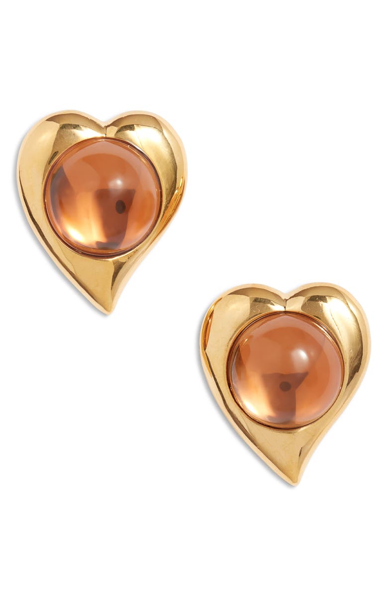 FRASIER STERLING Eden Cabochon Earrings, Main, color, 