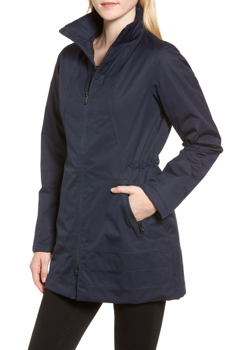 The North Face 'Ancha' Hooded Waterproof Parka, Alternate, color,