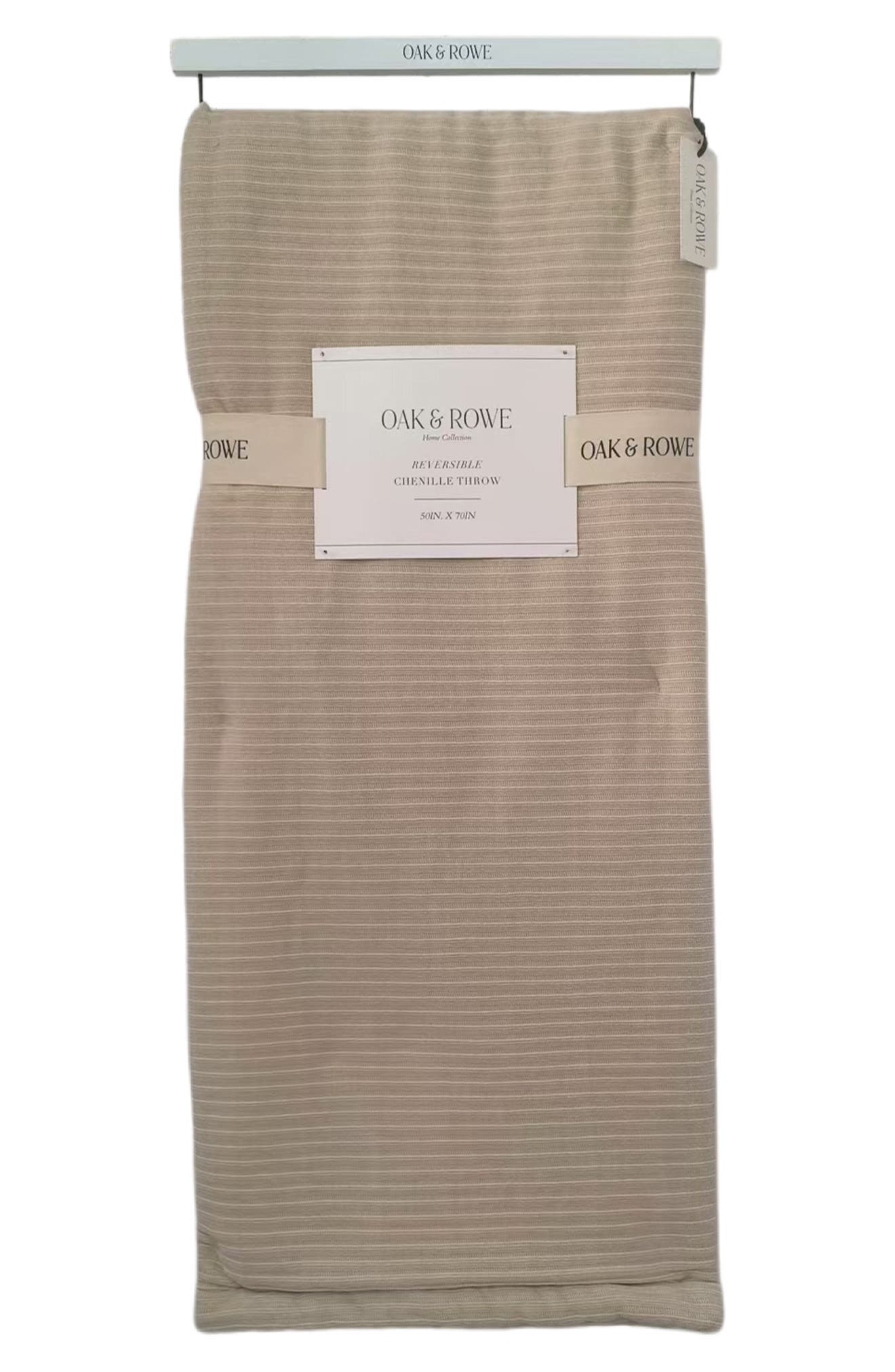 ARTISAN 34 Reversible Chenille Throw Blanket