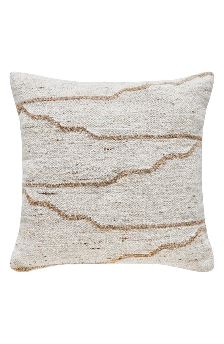 Palm Aire Bowie Accent Pillow, Main, color, Tan