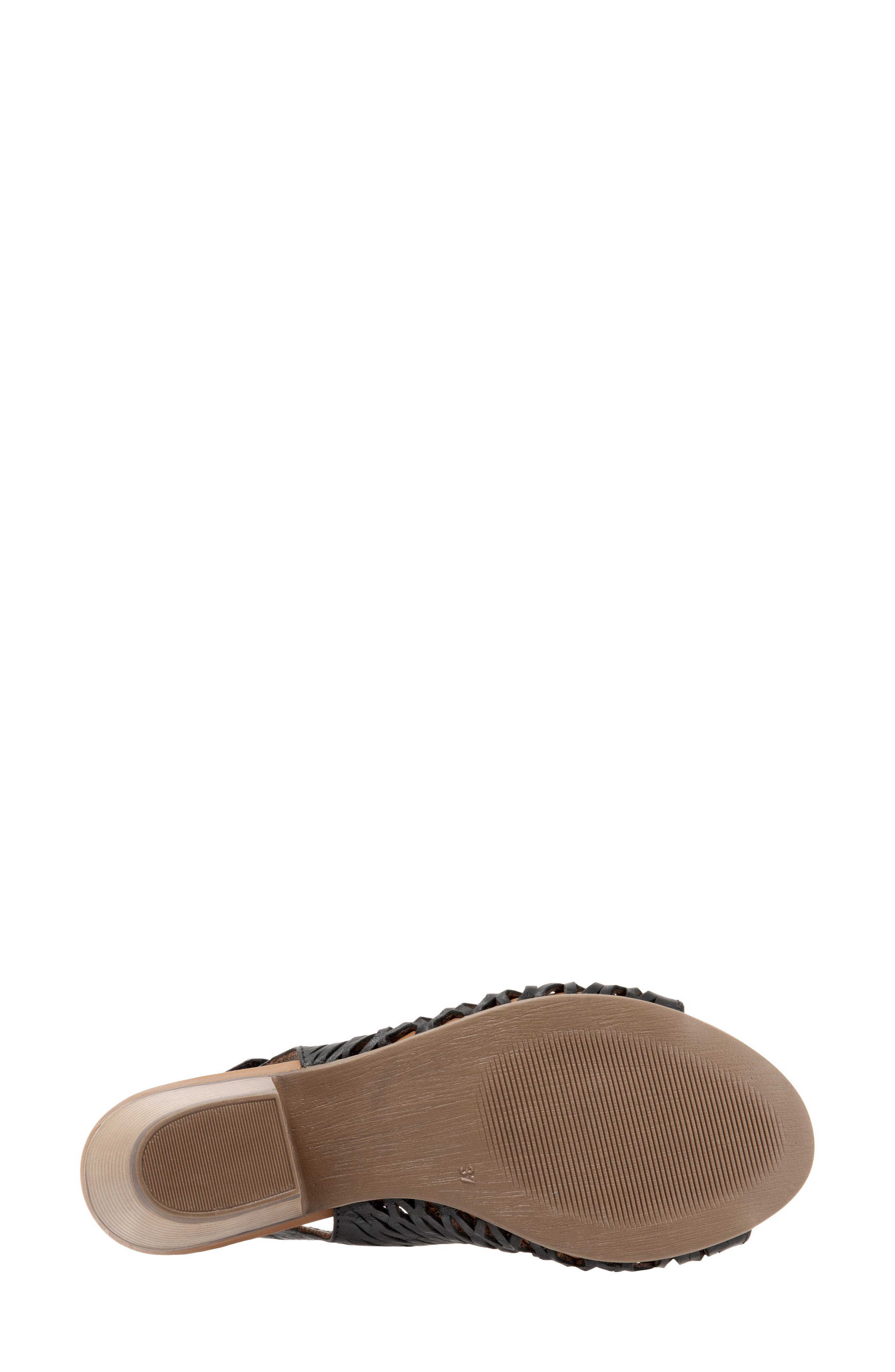 Bueno Lacey Slingback Sandal, Alternate, color, Black Leather