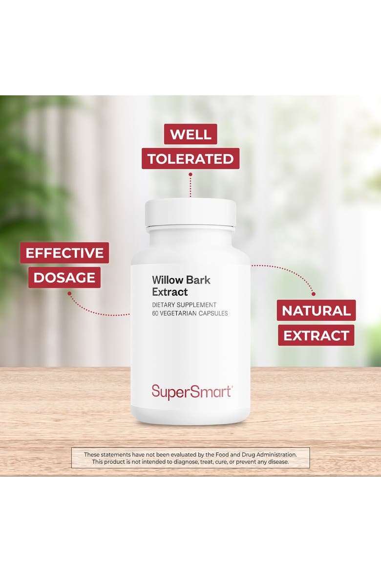 Willow Bark Extract 530mg, Alternate, color, None