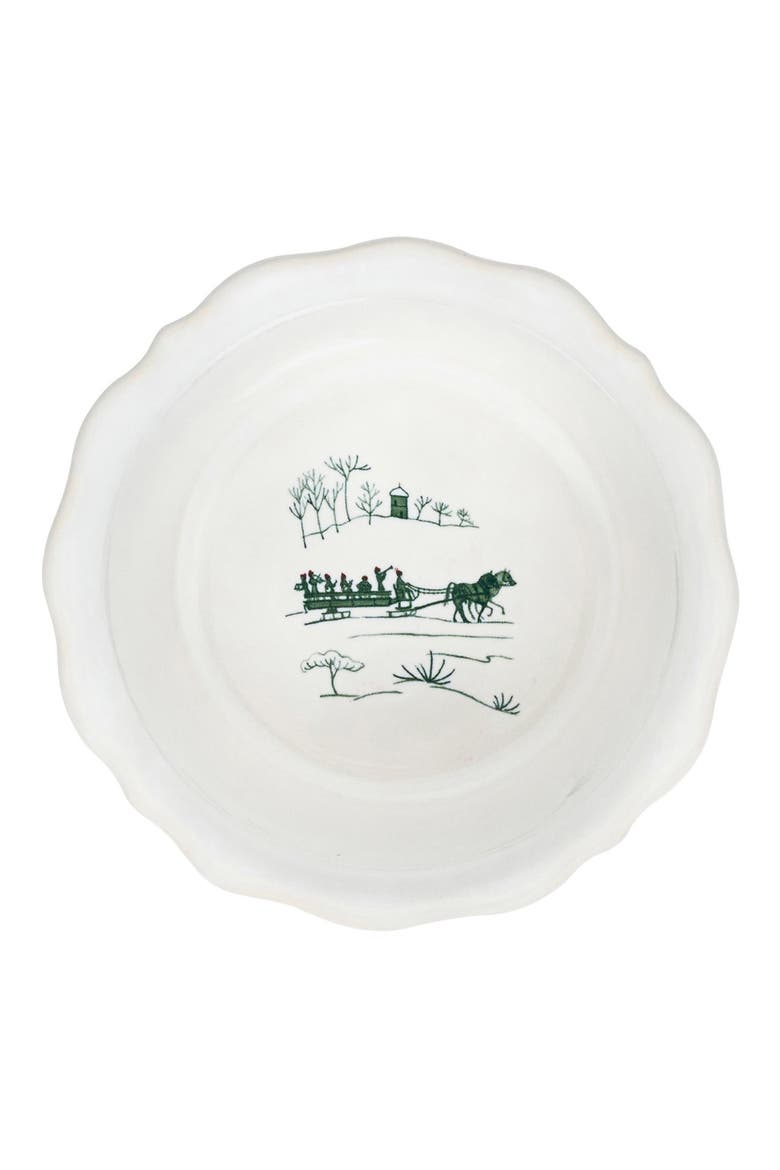 Country Estate Winter Frolic Bowl, Alternate, color, EVERGREEN