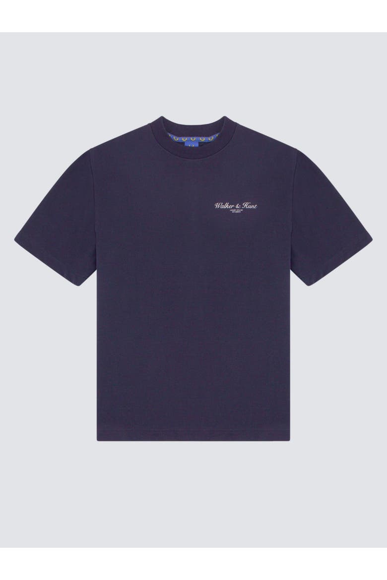 Oversized Crew Tee, Alternate, color, Navy