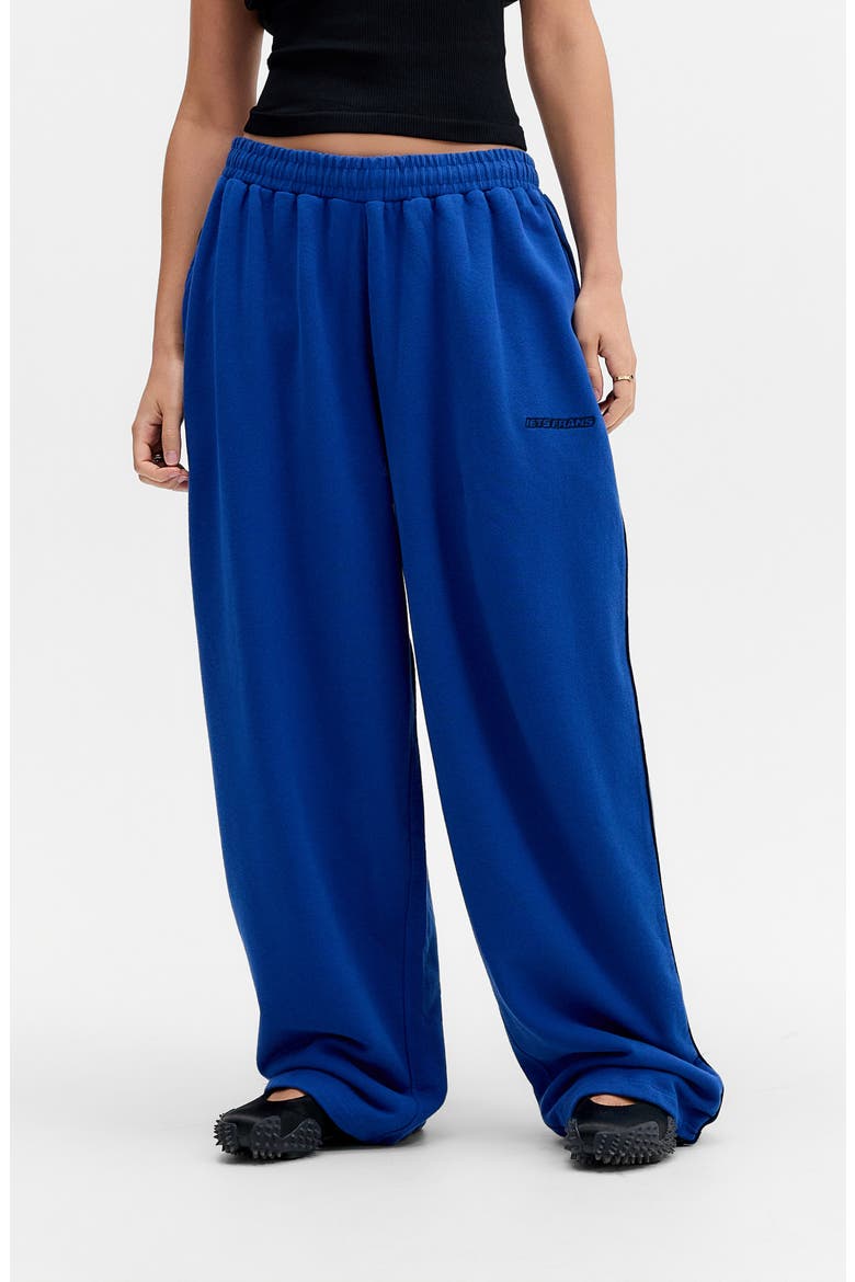 If Harri Wide Leg Joggers, Main, color, COBALT