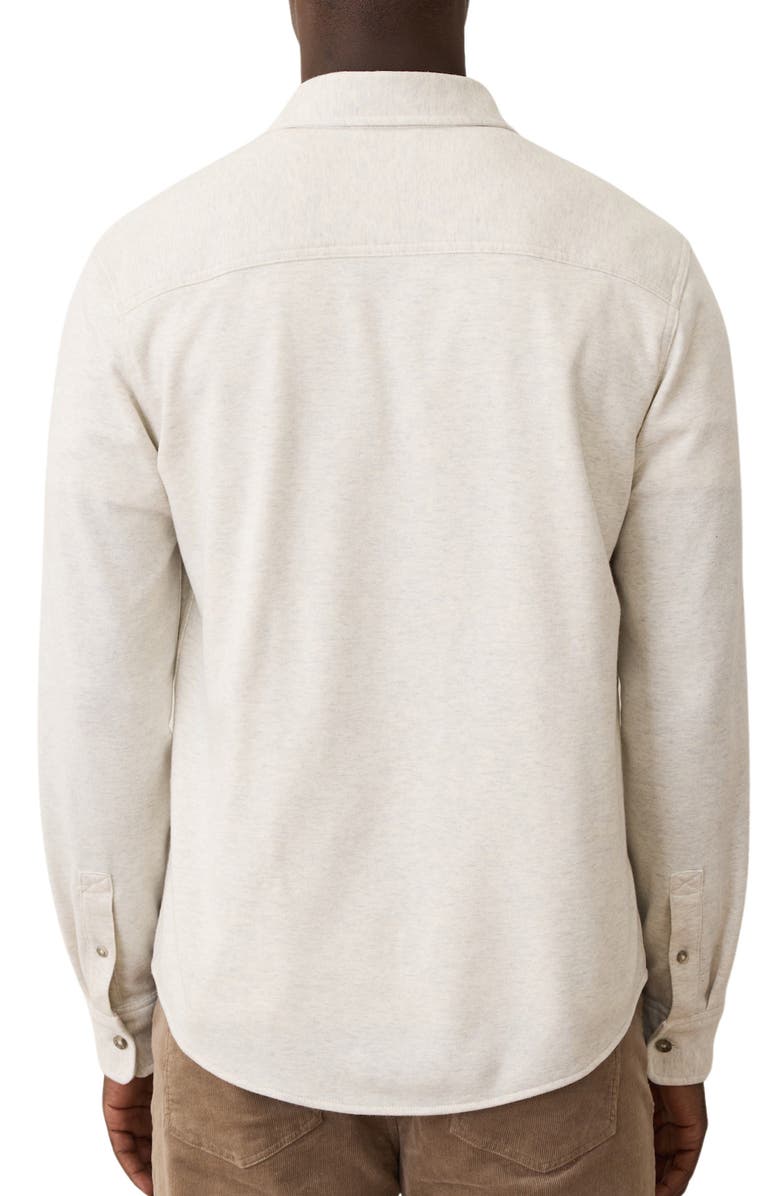Marine Layer Pacifica Button-Up Shirt, Alternate, color, Oatmeal Heather