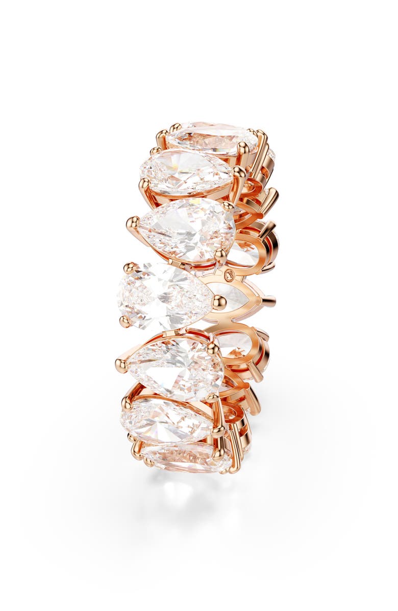 Swarovski Matrix Crystal Ring, Alternate, color, Rose Gold