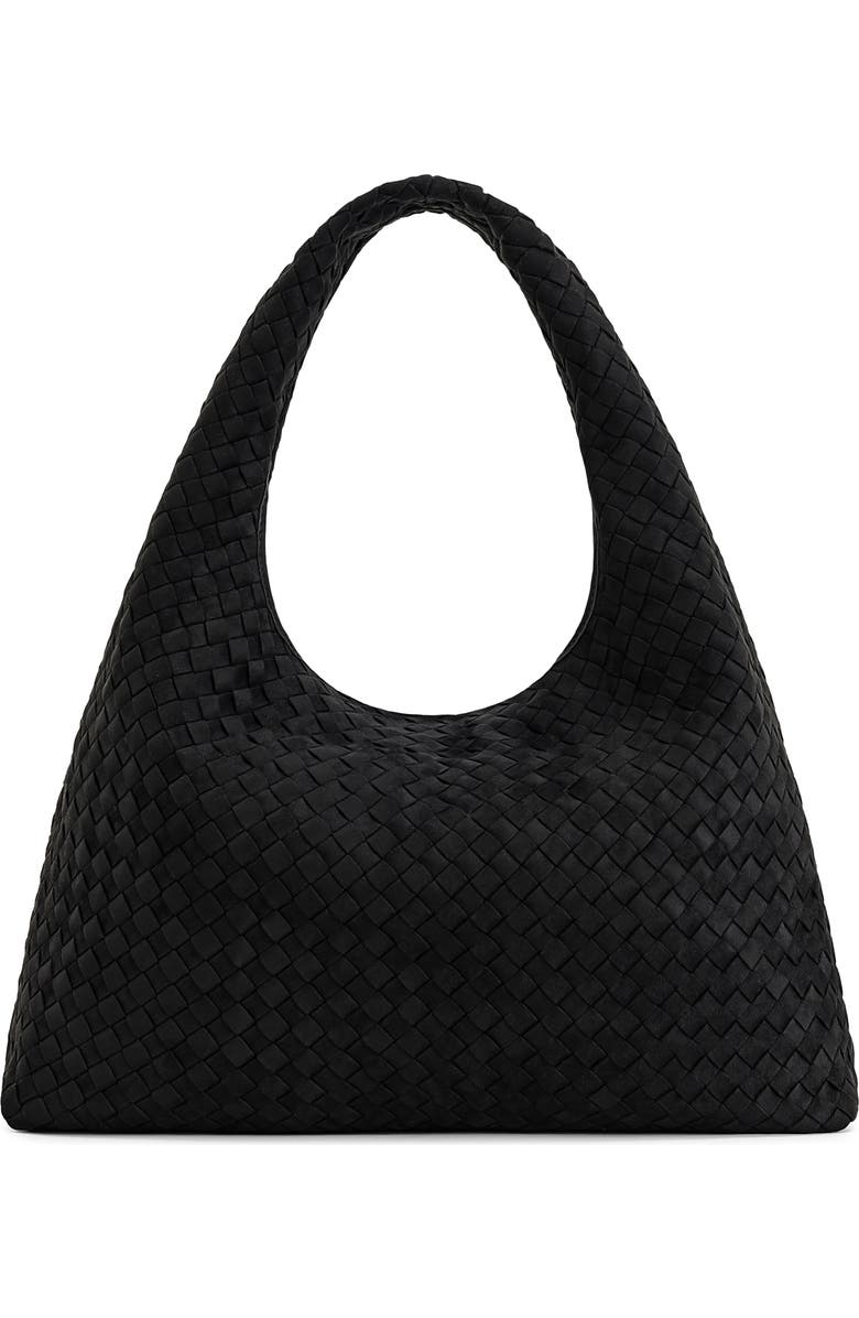 JW PEI Laura Woven Faux Suede Shoulder Bag, Main, color,