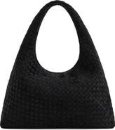 JW PEI Laura Woven Faux Suede Shoulder Bag