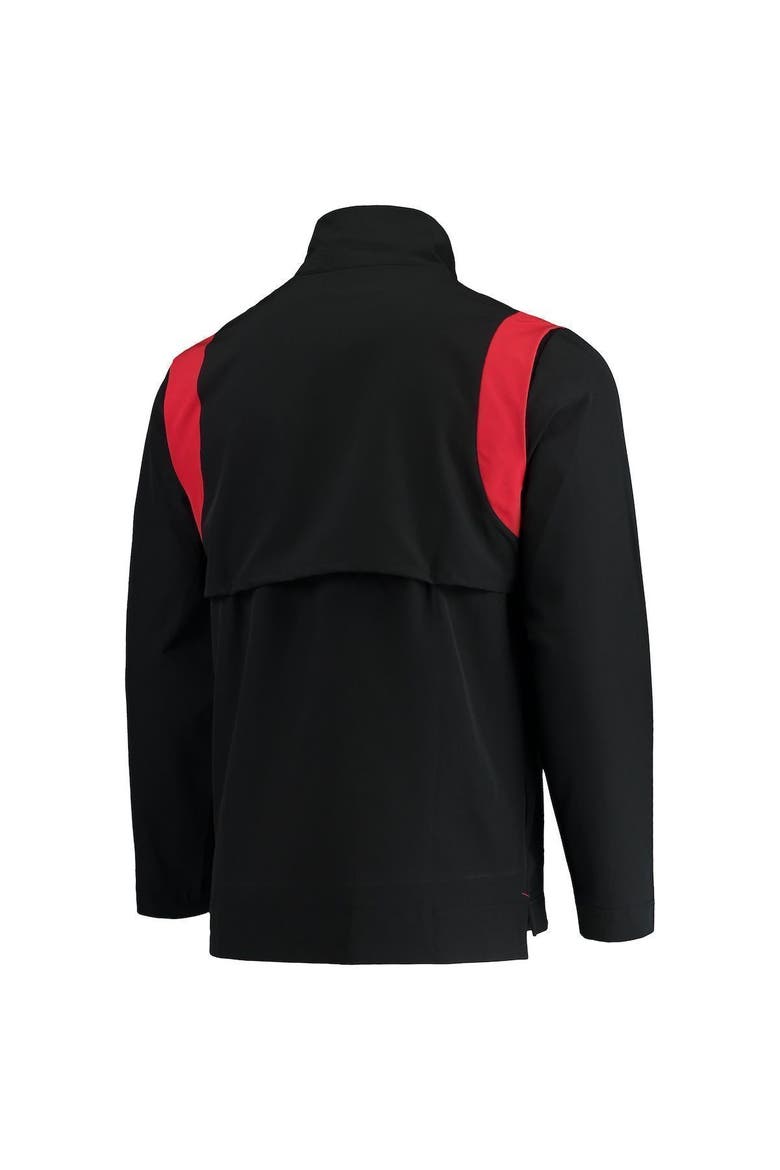 Nike Men's Nike Black Ohio State Buckeyes 2021 Team Coach Quarter-Zip ...