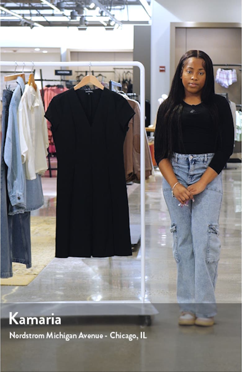 Emma Pleated Short Sleeve Dress, sales video thumbnail