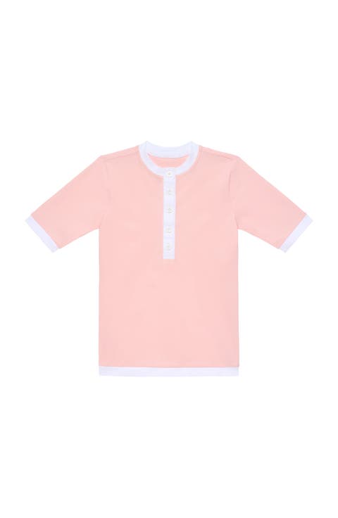 Girls Henley Top (Toddler, Little Kid & Big Kid)